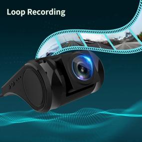 img 1 attached to Dash Cam Car DVR Camera Full HD 1080P With WiFi Loop Recording G Sensor