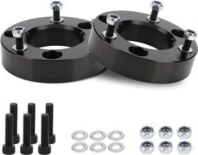 img 4 attached to 🔧 2" Front Leveling Lift Kit for 2004-2022 F150 - Compatible with 2WD 4WD, Forged Strut Spacers for 2" Front Lift