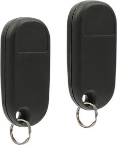 img 1 attached to 🔑 Keyless Entry Remote Car Key Fob for 1997-2001 Honda CR-V / 2000-2009 Honda S2000 (E4EG8DJ), Set of 2