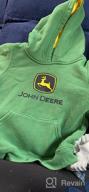 img 1 attached to 🔥 Stay Warm in Style: John Deere Boys' Fleece Pullover Hoodie review by Jeff Hall