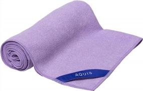 img 2 attached to Ultra-Absorbent Hair Drying Tool: AQUIS Towel & Wrap With Water-Wicking Recycled Microfiber