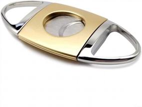 img 3 attached to Mr.BoFly Silver Cigar Cutter & Hygrometer - Perfect Gift For The Cigar Aficionado!