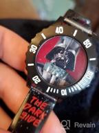 img 1 attached to Star Wars Digital-Analog Black Watch for Kids - DAR3514 review by Jeremy Gorsage
