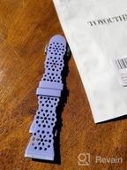 img 1 attached to Upgrade Your Fitbit With Gorgeous TOYOUTHS Soft Silicone Lace Flower Cut-Outs Strap For Women - Compatible With Fitbit Sense/Sense 2, Versa 3/4 - Breathable, Waterproof, And Dressy! review by Sanny Hoffman