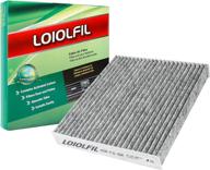 premium performance cabin air filter replacement: loiolfil cf12157 for camry rav4 corolla rx350 prius c-hr es350 avalon cx-9 es300h rx450h логотип