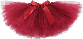 img 2 attached to Girl Ladybug 1St 2Nd Birthday Outfit Romper+Tulle Tutu+Headband 3Pcs Clothes Set Princess Dress Up Halloween Costume