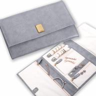 travel in style with the lenue luxury foldable jewelry organizer - perfect for any occasion logo