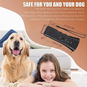 img 3 attached to 🐶 SilentBark™: Advanced Anti Barking Device for Dogs - Sonic Bark Control Deterrent, Indoor/Outdoor Stop Bark Security - Effective Stop Bark Tool for Large, Medium, and Small Dogs