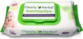 img 3 attached to 🌿 Clearly Herbal Baby Wipes: Amazon's Choice, Case Pack 864 Plant Based Wipes with Essential Oils & Natural Herbal Extracts