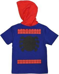 img 2 attached to Marvel Avengers Little Hooded Green Boys' Clothing : Tops, Tees & Shirts