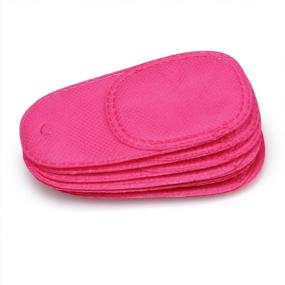 img 1 attached to 6 Pack Of Amblyopia Eye Patches For Kids Glasses - Effective Treatment For Lazy Eye And Strabismus, Gentle On Children'S Skin (Pink) By Ewinever(R)