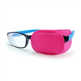 img 4 attached to 6 Pack Of Amblyopia Eye Patches For Kids Glasses - Effective Treatment For Lazy Eye And Strabismus, Gentle On Children'S Skin (Pink) By Ewinever(R)