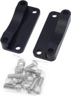 🏍️ black front fender relocator kit for harley touring flht flhr 2003-2013 - dasen compatible логотип