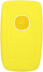 img 2 attached to 🔑 SEGADEN Silicone Cover Protector Case Holder Skin Jacket for ACURA MDX RDX RLX ILX TLX 4 Button Smart Remote Key Fob CV2221 - Yellow