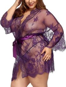 img 2 attached to TGD Womens Lingerie Nightgown XXL Women's Clothing - Lingerie, Sleep & Lounge