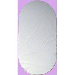 img 1 attached to 👶 Premium Quality Babydoll Bedding Oval Moses Basket Mattress - Ideal Size 11" x 29