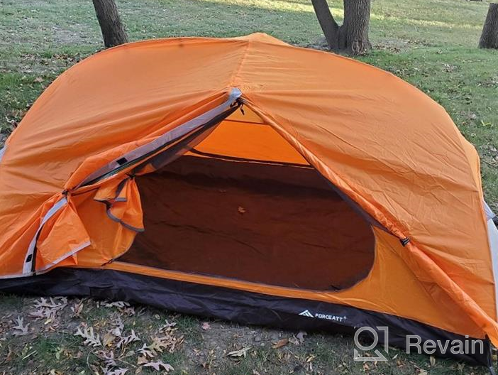 img 1 attached to 🏕 Forceatt Camping Tent: Professional Waterproof & Windproof Lightweight Backpacking Tent for Outdoor Adventure review by Derrick Shah