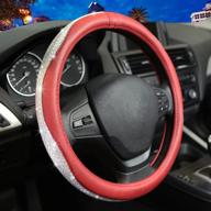 viyato sparkling leather car steering wheel cover логотип