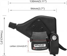 img 2 attached to LITEONE 9-Speed Mountain Bike Shifter - Perfect For MTB, BMX, And Road Bikes