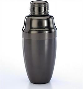 img 3 attached to 18Oz (532 Ml) Gun Metal Black Barfly Cocktail Shaker - Perfect For Mixing Drinks