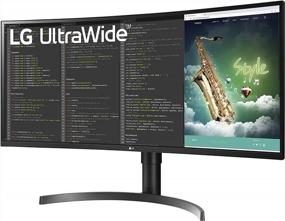 img 3 attached to LG 35WN75C-B Monitor with USB Type Delivery, 3440x1440p Resolution, 100Hz Refresh Rate, Curved Screen, Anti-Glare Coating, Tilt and Height Adjustment