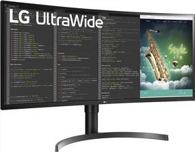 img 2 attached to LG 35WN75C-B Monitor with USB Type Delivery, 3440x1440p Resolution, 100Hz Refresh Rate, Curved Screen, Anti-Glare Coating, Tilt and Height Adjustment