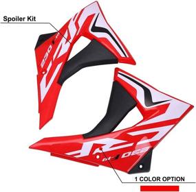 img 3 attached to Motorcycle Spoiler Kit ABS Plastic Frame For CRF230F 2020 Dirt Bike