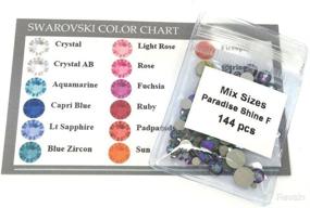 img 3 attached to 💎 Swarovski 2058 2088 Flatbacks: Enhance your Nail Art & Polish with Stunning Rhinestones