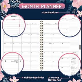 img 1 attached to Flexible 2023 Planner - Weekly & Monthly, January-December 2023, 8X10 Inches, Twin Wire Binding, Checkboxes, To-Do Lists, Ideal For Home Or Office Organization