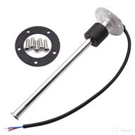 🚤 artilaura marine fuel sending unit - 240-33 ohms, 5" (125mm), stainless steel tank sender gas water fuel gauge sensor - for boat, car, truck, vehicle logo