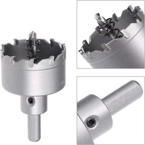 img 1 attached to Uxcell Carbide Cutter Drill Stainless Cutting Tools : Hole Saws & Accessories