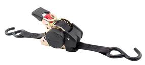 img 4 attached to 🔒 Erickson 34413 Pro Series Black 1" x 6' Retractable Ratcheting Tie-Down Strap, 1500 lb Load Capacity, (Pack of 2): Secure Your Cargo with Ease