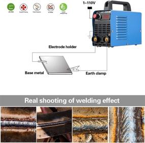 img 2 attached to 🔌 200Amp 110V IGBT Inverter Welding Machine with LCD Display - ARC Welder, Suitable for 4.2 MM Welding Rod, Equipped with Accessories and Tools