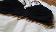img 1 attached to Comfortable INIBUD Wire-Free Bralette For Women With Removable Padded Triangle Cups And Easy Pull-On Closure review by Nicholas Dobson
