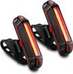 stay safe and visible anytime with gpmter ultra bright usb rechargeable bike tail light - perfect for road and mountain bikes logo
