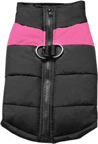 img 4 attached to 🧥 Didog Cold Weather Dog Warm Vest Jacket Coat, Pet Winter Clothes for Small to Large Dogs, 8-Inch