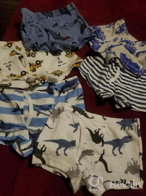 img 1 attached to Soft and Comfortable Multipack of Little Boys' Cotton Brief Underwear review by Josh Andrews