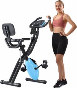 img 4 attached to Get Fit At Home With The Merax Indoor Cycling Exercise Bike: Adjustable And Stationary Bike For Serious Cyclists