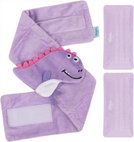 img 4 attached to Colic And Gas Relief For Newborns & Infants: Heated Tummy Wrap, Baby Heating Pad Swaddling Belt 0-3 Years