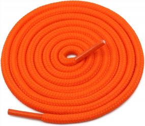 img 2 attached to 20 Colors 3/16" Thick Round Boot Laces - 4 Lengths For Athletic Shoes | DELELE