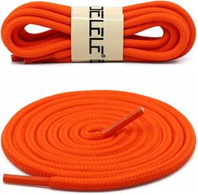 img 3 attached to 20 Colors 3/16" Thick Round Boot Laces - 4 Lengths For Athletic Shoes | DELELE