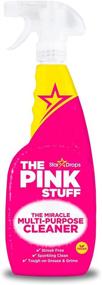 img 1 attached to 🌟 Stardrops - The Pink Stuff - Ultimate Bundle: Miracle Multi-Purpose Spray, Window & Glass Cleaner, and Bathroom Foam Spray (1 Multi-Purpose Spray, 1 Window & Glass Cleaner, 1 Bathroom Foam Spray)