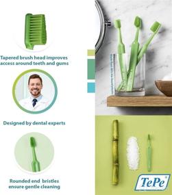 img 1 attached to TEPE Good Compact Bristle Toothbrush: Your Ultimate Oral Care Solution