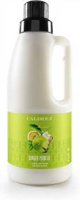 img 4 attached to Ginger Pomelo Scented Liquid Fabric Softener - Removes Static & Wrinkles, Plant Derived, 32 Oz