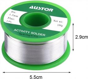 img 1 attached to AUSTOR 1.2Mm Lead Free Solder Wire With Rosin Core