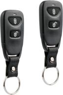 🔑 hyundai accent key fob keyless entry remote (tq8-rke-4f14) for 2014-2016 models - set of 2 логотип