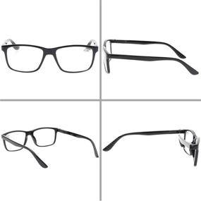 img 2 attached to Stylish Kerecsen 5 Pack Spring Hinge Reading Glasses for Fashionable Men, with Large Frames