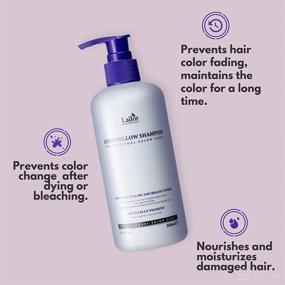 img 1 attached to 🌼 LADOR Anti-Yellow Shampoo 10.14 Fl Oz: Say Goodbye to Yellow Tones!