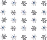 ❄️ jolee's boutique snowflake dimensional stickers: add a touch of winter magic to your crafts! logo