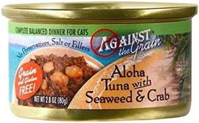 img 2 attached to 🐟 Aloha Tuna with Seafood & Crab - Against The Grain Canned Cat Food (24/2.8 oz)